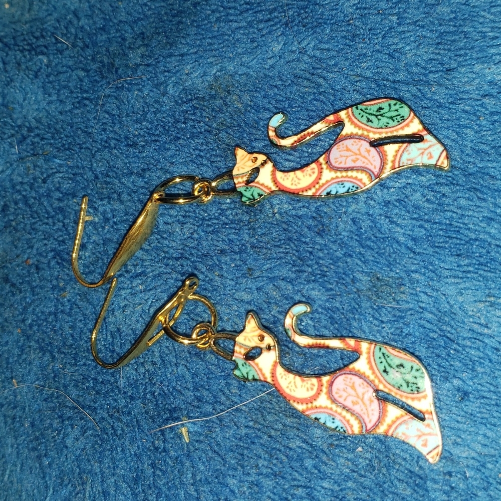 Cat Earrings